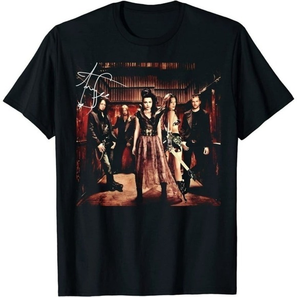 Teresa D Other - New Rare Evanescence Gothic Rock Band Fan Black Unisex T-Shirt